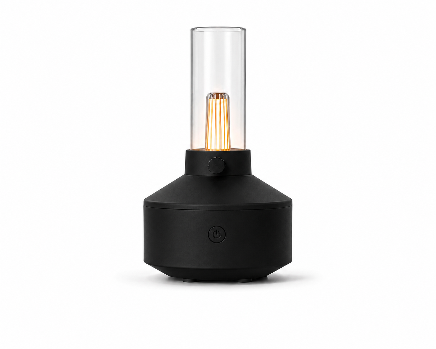 Diffuseur d'Huiles Essentielles ZenGlow - Blanc & Noir Élégant