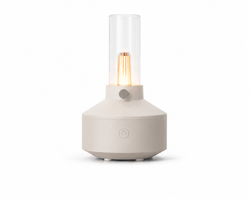 Diffuseur d'Huiles Essentielles ZenGlow - Blanc & Noir Élégant